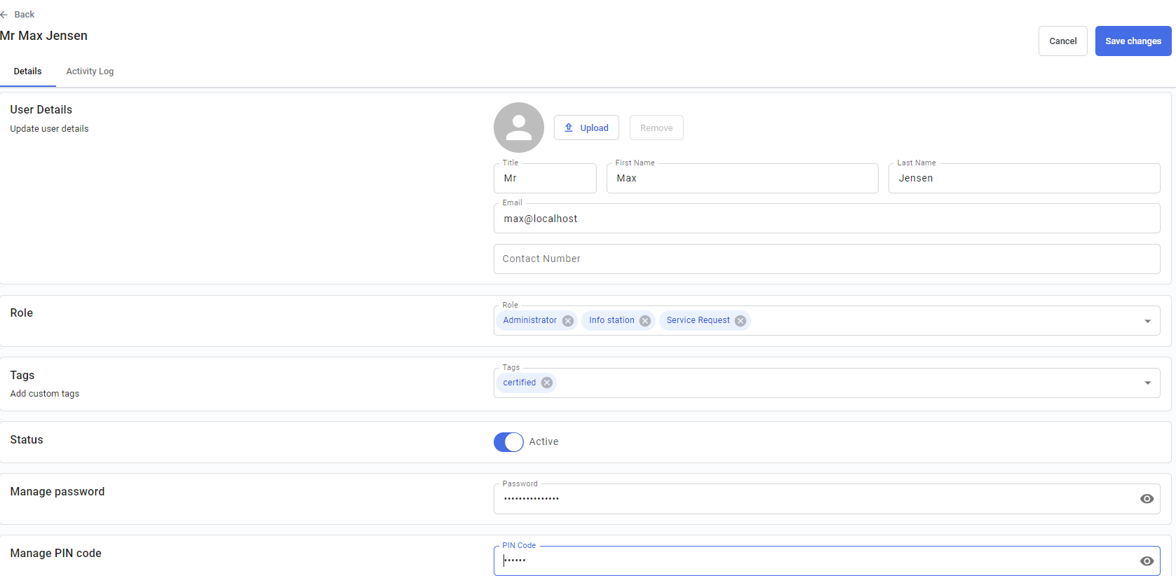 usermanagement