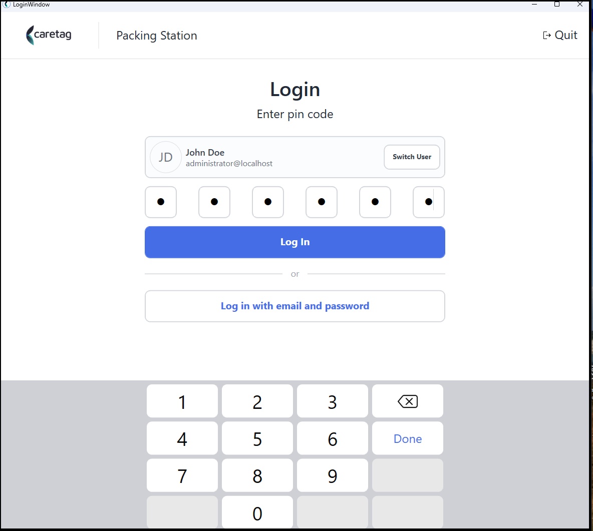 Login