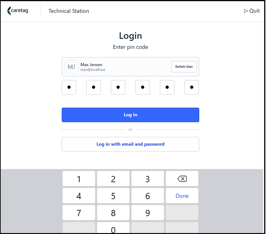 Login